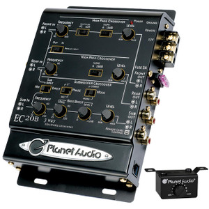Planet 3-way Electronic Crossover With Remote Woofer Level Control - EC20B