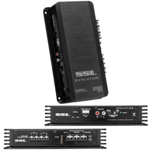 Soundstorm Small 2ch Amplifier 200w Max - EV200.2