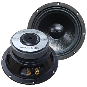 Studio Z 8" Woofer 350 Watts Max 8 Ohm With 1" Aluminum Voice Coil - NSCE-830