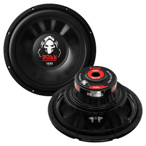 Boss Phantom 12' Woofer 800w Rms/1600w Max Single 4 Ohm Voice Coils - P12SVC