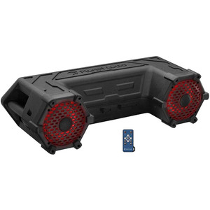 Planet Audio Off Road Atv Sound System 6.5" Marine Speakers Bluetooth Rgb Led Bar - PATV65RGB