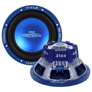 Subwoofer 8" Pyle Blue Wave 600 Watts; Dvc; 60oz Magnet - PLBW84