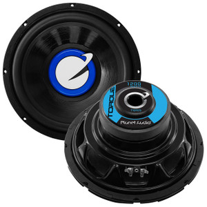 Planet 10" Woofer Single 4 Ohm Voice Coil Paper Cone - TQ10S