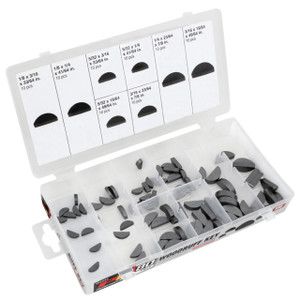 Performance Tool Woodruff Sae Key Assortment (80 Piece Set) - W5343