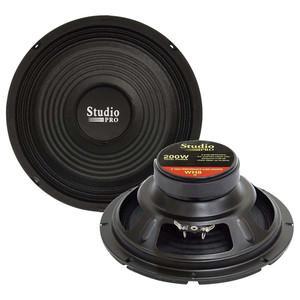 Woofer 8" Pyramid 200watts 8 Ohm; Studio Pro Series - WH8