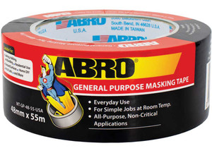 ABRO - Masking Tape Gp 48mm X 55m Natural - MT-GP-48-55-USA