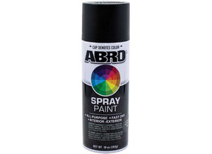 ABRO - Spray Paint Flat Black - SP-012-USA