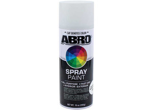 ABRO - Spray Paint Flat White - SP-020-USA
