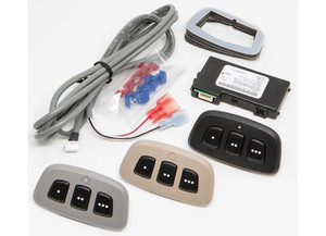 Adas - Homelink 5 With All 3 Colored Bezels (tan/gray/black) - ADVGENHL5ALL