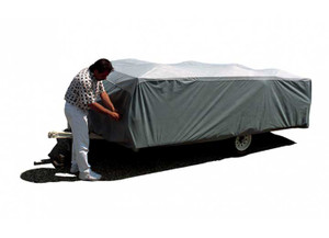 ADCO - Sfs Aquashed Folding Trailer Cover 8 Ft 1 In  10 Ft - 12291