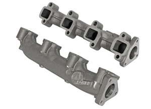 aFe Power - 0116 Gm Diesel Trucks 6.6l Bladerunner Ported Ductile Iron Exhaust Manifold - 46-40024