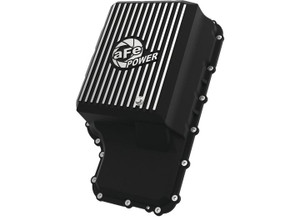 aFe Power - 20c Ford Trucks (10r140 Transmission) Pro Series Transmission Pan Black W/machined Fins - 46-71220B