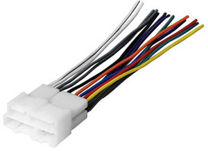 American Install - 9095 Gm Aftermarket Radio Wiring Harness W/ Oem Plug - GWH344