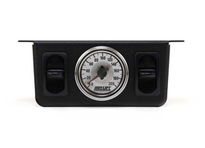 Air Lift - Dual Needle Pneumatic Gauge W/2 Switches - 26229