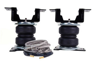 Air Lift - 19c Silv/sierra At4/trailboss Only Loadlifter 5000 Ultimate Plus With Stainless Steel Air Lines - 89388