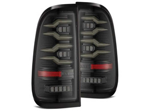 AlphaRex - 9703 F150/9916 F250/350 Luxx Led Tail Lights Alphablack - 658001