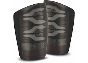 AlphaRex - 1623 Tacoma Pro Series Led Tail Lights Jet Black - 680010