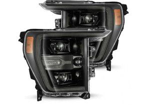 AlphaRex - 2123 Ford F150/f150 Raptor Luxxseries Led Projector Headlights Alphablack - 880169