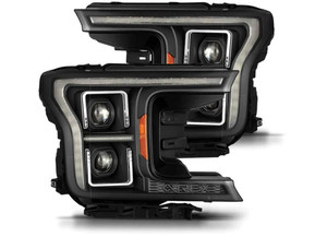 AlphaRex - 1820 F150 Luxxseries Led Projector Headlights Converter Req W/led Headlights - 880250