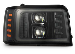 AlphaRex - 9296 F150/f250/f350/bronco Luxx Led Headlight Alpha Black - 880267