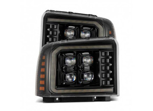 AlphaRex - 0507 F250/f350/f450/f550 Super Duty Novaseries Projector Headlights Alphablk - 880318