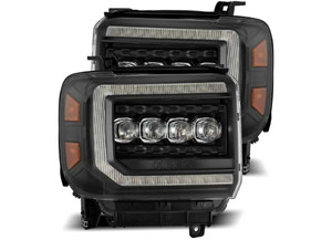 AlphaRex - 1418 Sierra Novaseries Led Projector Headlights Black - 880617