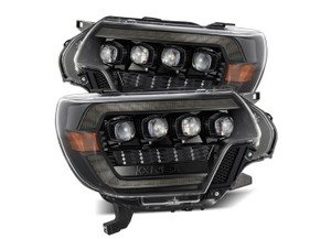 AlphaRex - 1215 Tacoma Novaseries Led Proj Hl Plank Style Alpha Blk W/activation Light/sequential Signal&drl - 880752