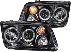Anzo - 9905 Jetta Projector Halo Black Clear W/ccfl Headlights Driver/passenger - 121369