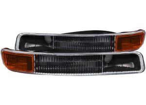 Anzo - 9906 Sierra/0006 Yukon/yukon Xl Bumper Lights Black W/amber Reflector - 511005