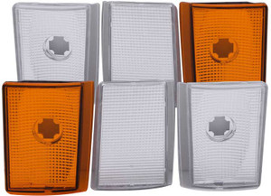 Anzo - 8898 Chev Ck/9294 Suburban Corner Lights Euro 6 Pieces With Amber Reflecto - 521032
