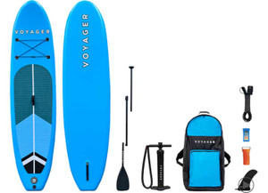 AO Coolers - 10ft 6in Classic Voyager Inflatable Sup Package Blue - AOMVOY106BL