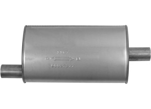 AP Exhaust - Enforcer Muffler Oval  4 1/4in X 8 3/4in - 3737