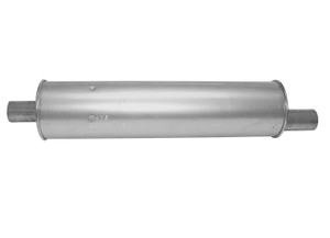 AP Exhaust - Muffler  Enforcer Ii Round 2.25in Id/od O/o 33in Oal As - 3766