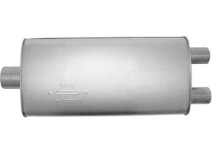 AP Exhaust - 8895 Chevy/gmc Ck Series Muffler  Msl Maximum Oval 3in Id/2.25in Od C/d 28in O - 6576