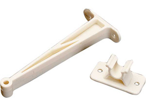 AP - Plastic Door Holdback 3  White (1/ctn) - 013-086W