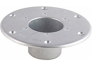 AP - Pedestal Table Legs Round Flush Mount Base  Chrome - 013-1112