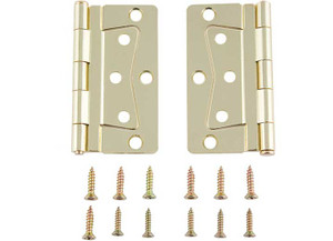 AP - Deluxe Nonmortise Hinge  Brass (2/ctn) - 013-136