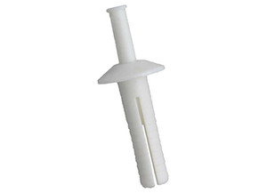AP - 1 Plastic Rivet  White (bulk) - 013-140-BULK