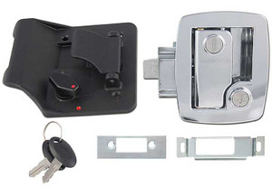 AP - Bauer Keydalike Towable Lock W/keys  Chrome - 013-535