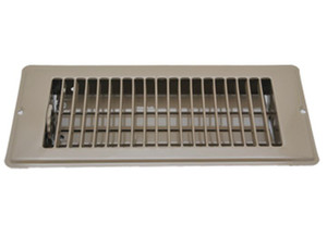 AP - 4 X 10 Floor Register  Brown - 013-628