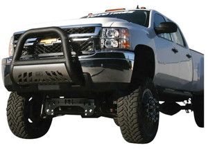 Aries - 1114 Silverado/sierra 2500/3500  4in Big Horn Bull Bar Black - TB45-4011