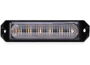 Arc Lighting - 4in Builtbright 4 Slim Bar Strobe Surface Mnt Strobe Work Light Amber/blue (1ea) - BB6110C