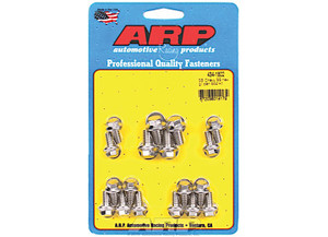 ARP - Sb Chevy Ss Hex Oil Pan Bolt Kit(2 Pc Cork Gasket) - 434-1802
