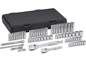 GearWrench - Set Skt Std/dp Sae/met 1/4 & 3/8dr 68pc - 83000