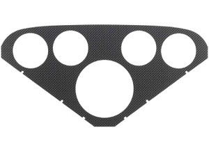 Auto Meter - Carbon Fiber Look Faceplate For 2208 - 2125