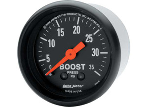 Auto Meter - 2in Boost 035 Psi Mech Zseries - 2616