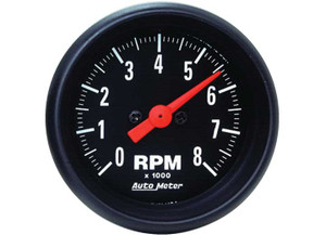 Auto Meter - 2in Tach 8000 Rpm In Dash Elec Zseries - 2698