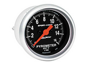 Auto Meter - Full Sweep Street Elec 2in E.g.t. Kit 01600f - 3344