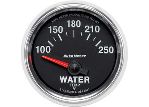 Auto Meter - 21/16in Water Temp 100 250f Sse Gs - 3837