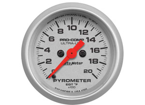 Auto Meter - 2in E.g.t. Kit 02000f Fse Ultralite - 4345
